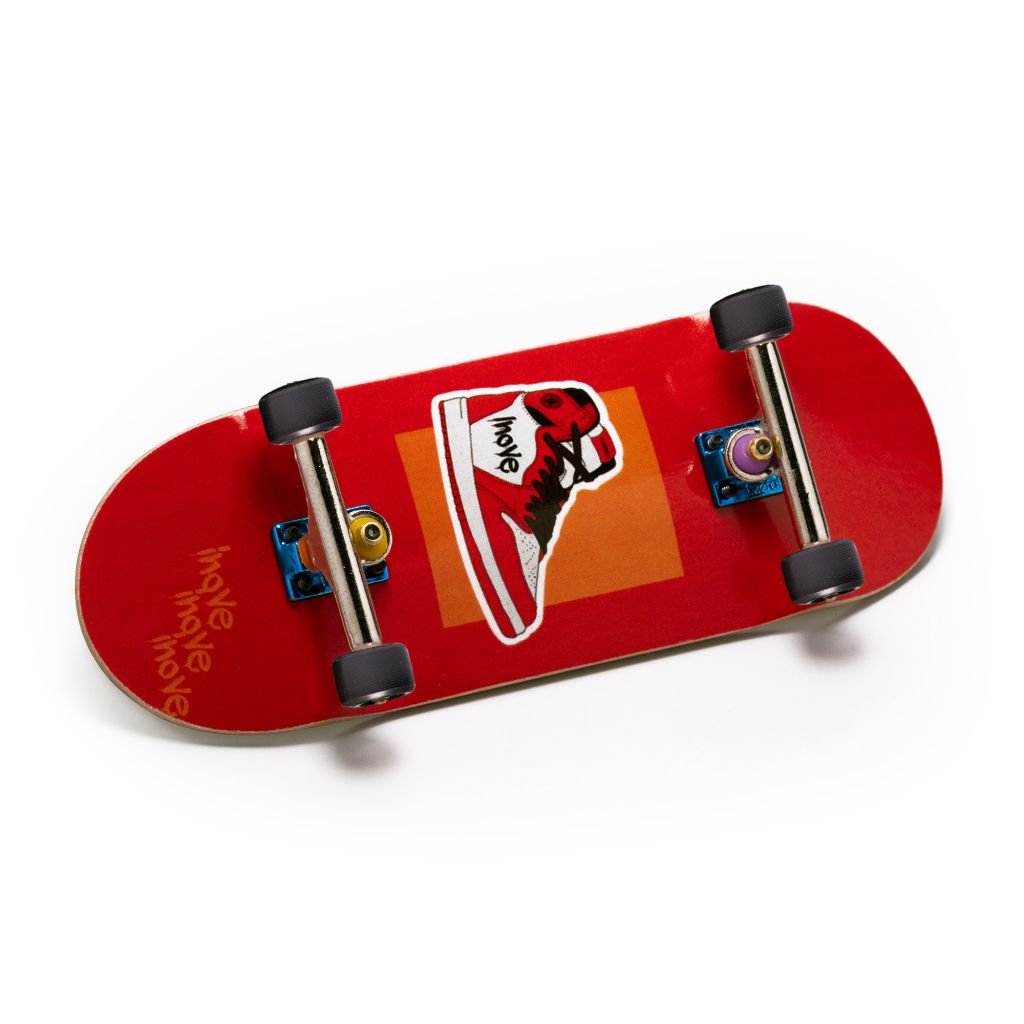 Fingerboard Skate de Dedo Madeira Rodas Red Blood em Promoção na Americanas